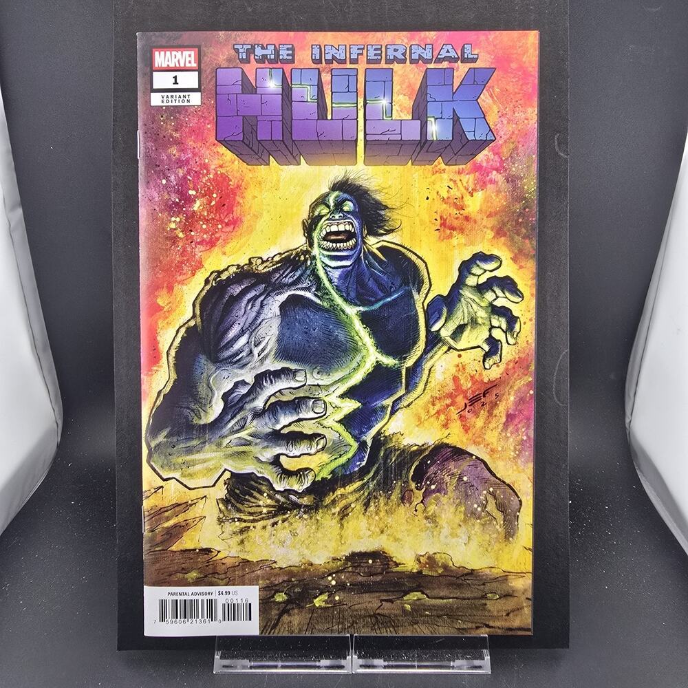 INFERNAL HULK #1 (2025) 1:25 JUAN FERREYRA INCENTIVE VARIANT MARVEL NM/M 9.8